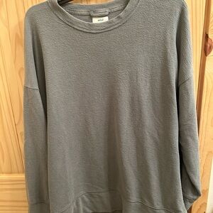 Aerie Moss Green Lightweight Sweatshirt